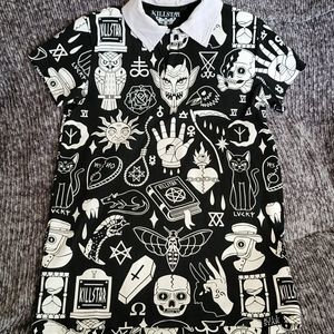 Killstar wicked occult mini dress